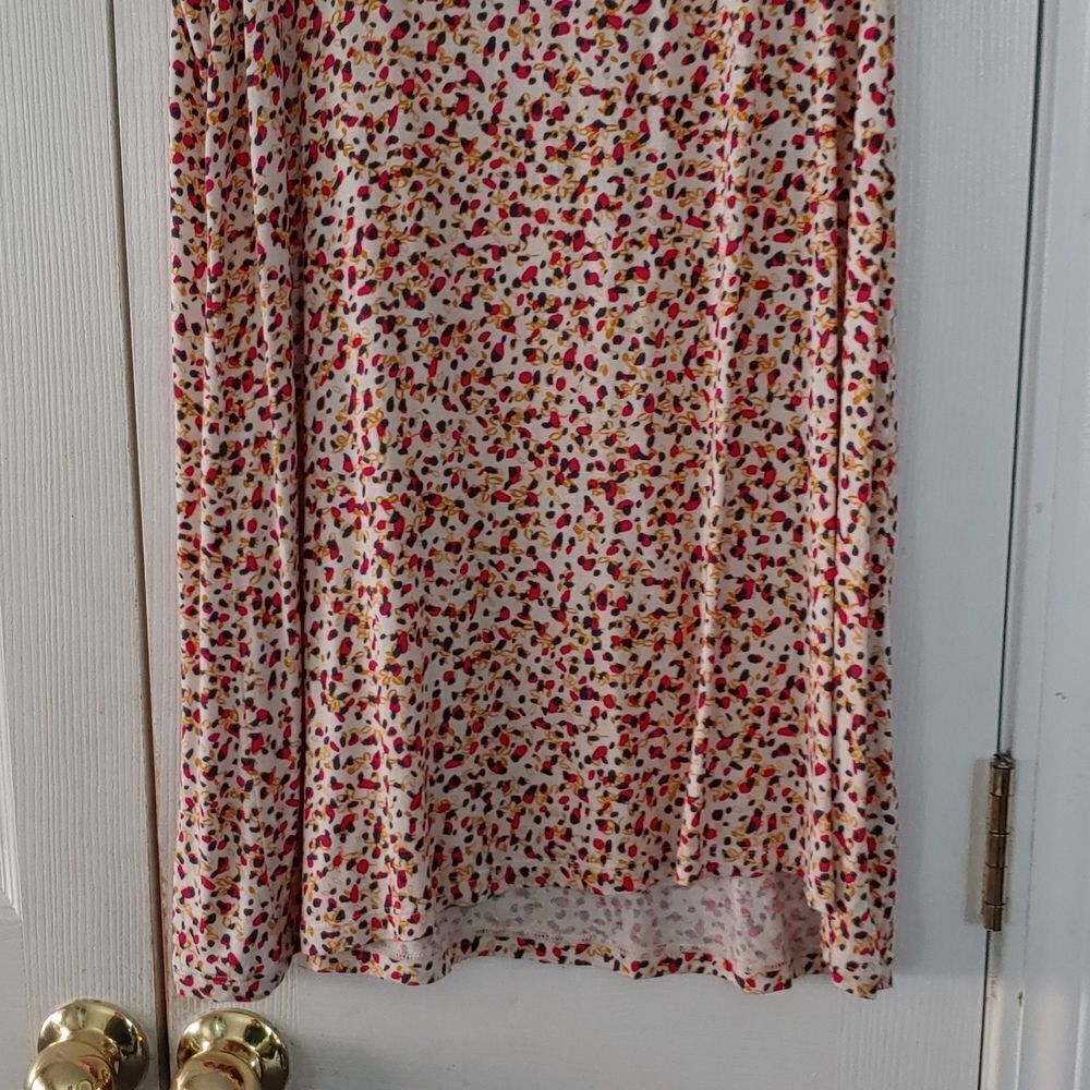 Logo Layers Lori Goldstein Print Tunic Tank - image 2